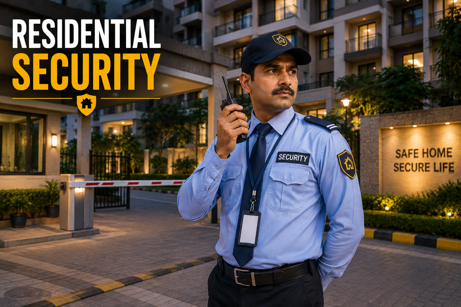 Best Residential Security Services in Delhi NCR
