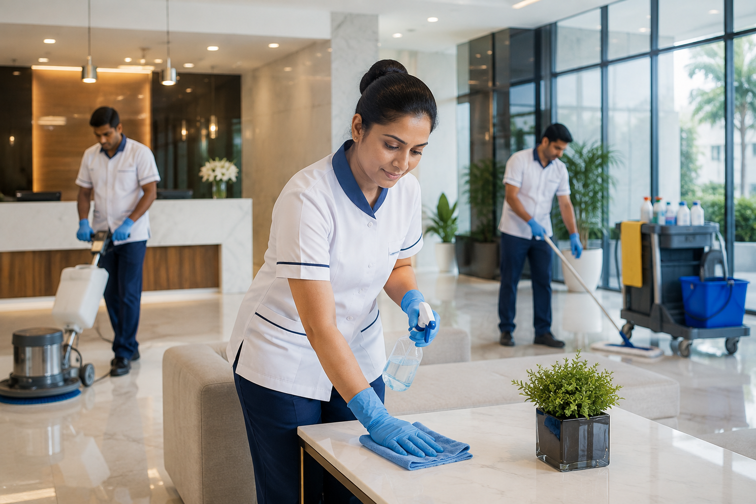 Best Housekeeping Services in Delhi NCR | Housekeeping Services | ALP Security