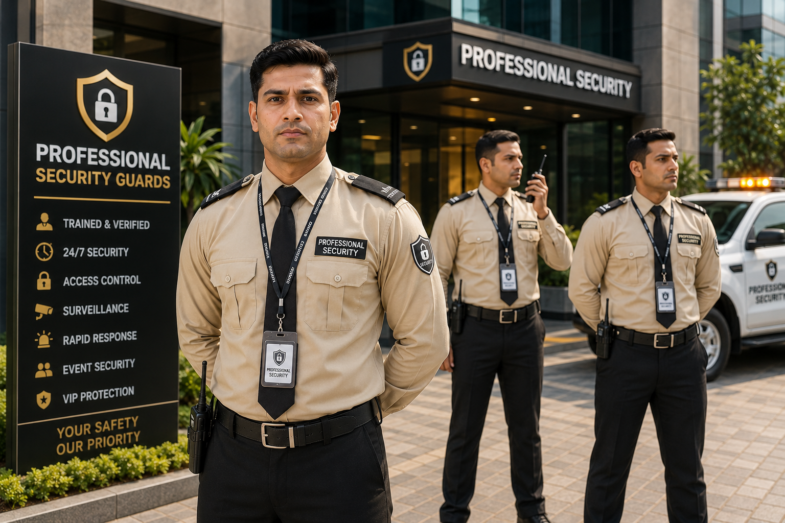 Professional Security Guards in Delhi NCR